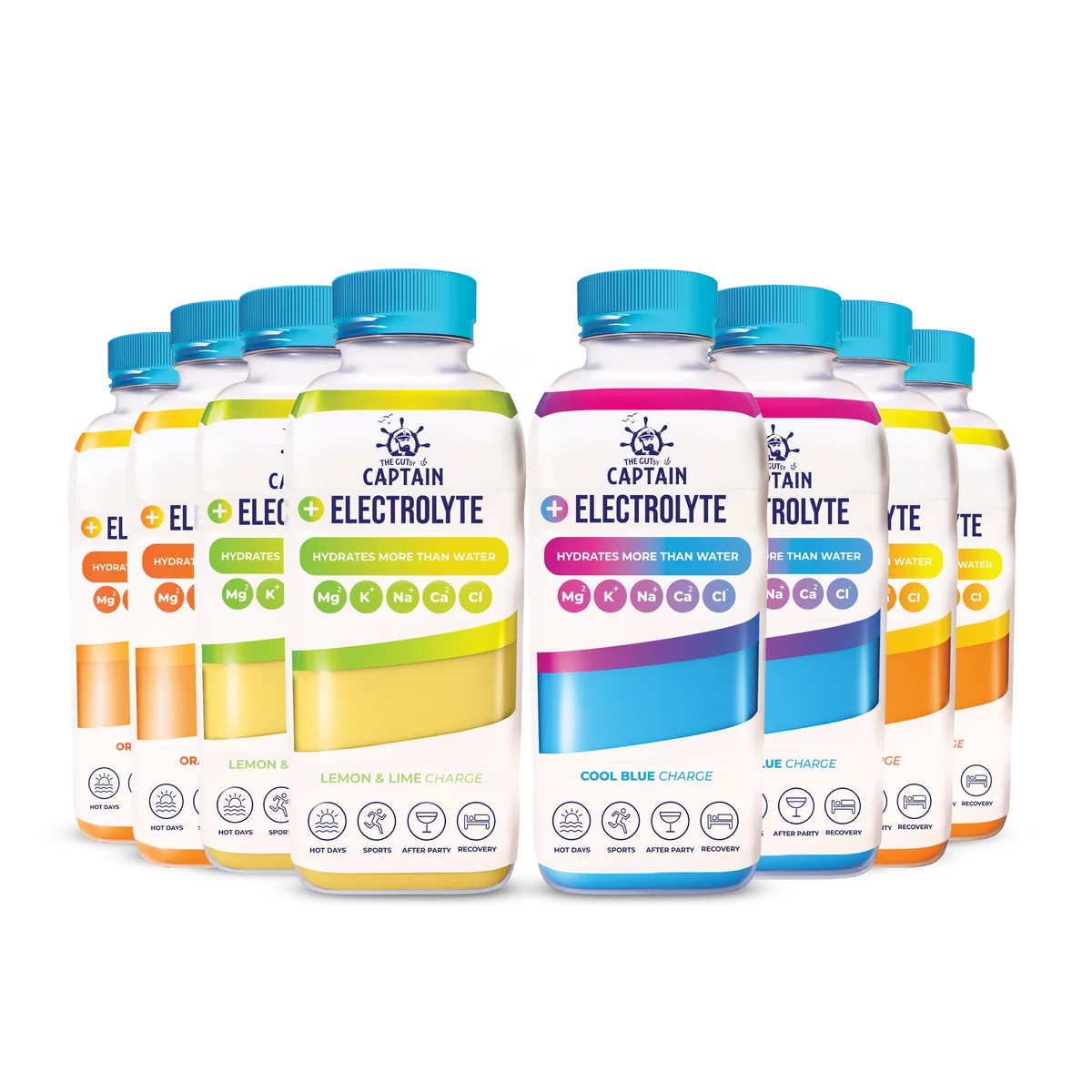 GUTsy Captain Electrolyte - MixBox 12x600ml