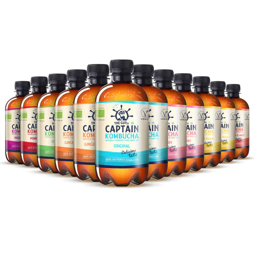 GUTsy Captain Kombucha - Multi-Flavor pack 12 x 400ml – GUTsy Captain ...